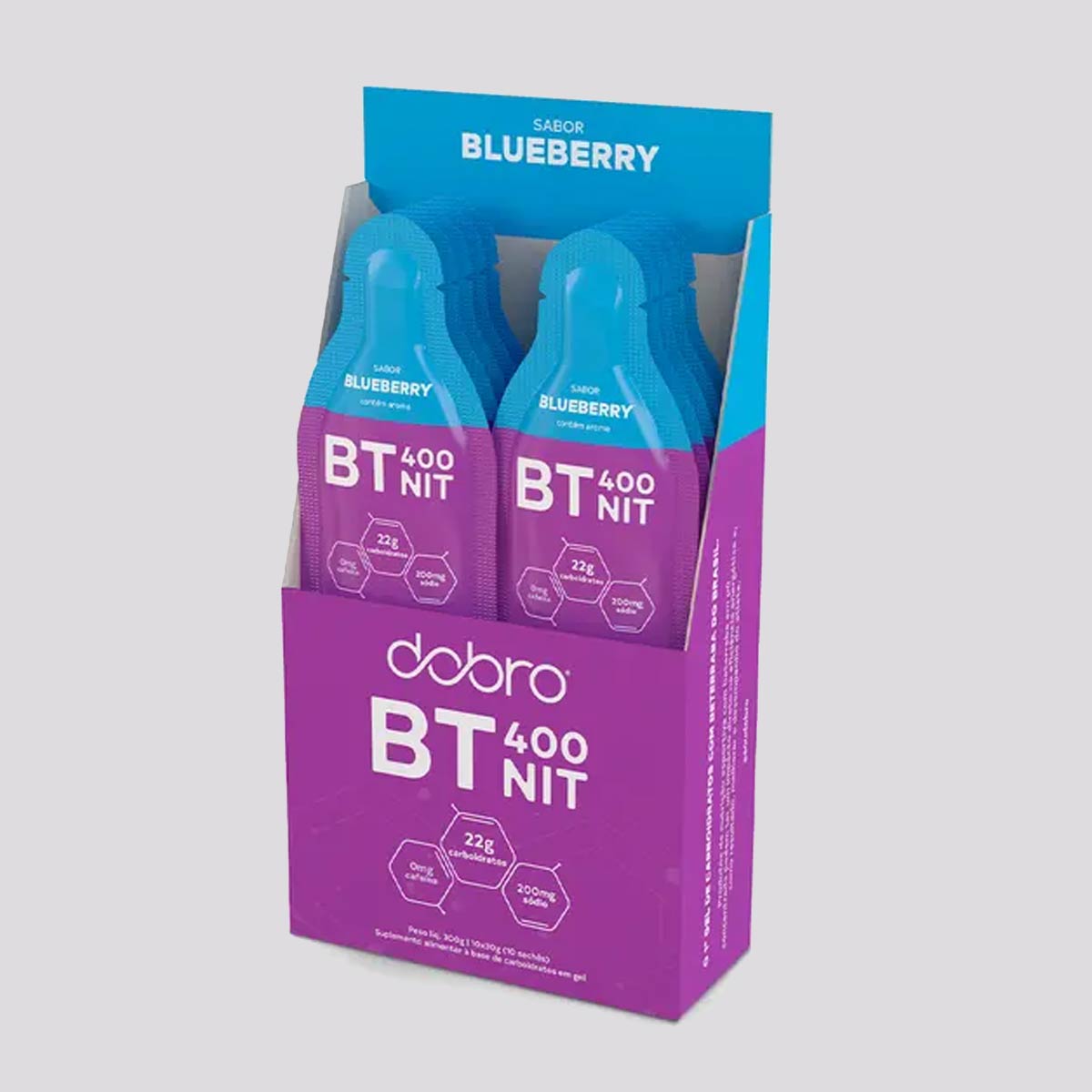 Gel Carbo BT Nitrato Dobro 10 Sachês de 30g