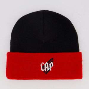Gorro New Era Athletico Paranaense Futebol Preto e Vermelho