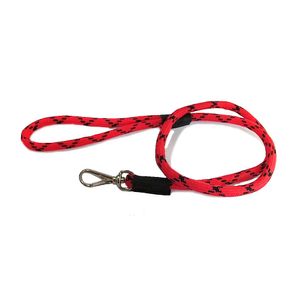 Guia Roliça Vermelha Santa Fé Pet - 110 cm