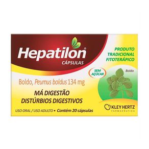 Hepatilon 20 Cápsulas