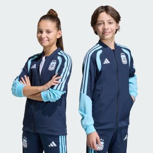 Jaqueta Adidas Argentina Apresentação Juvenil Marinho
