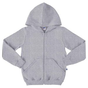 Jaqueta Unissex em Moletom Felpado Cinza