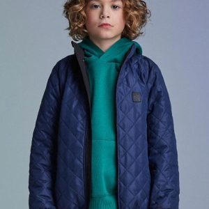 Jaqueta de Matelassê Marinho Azul