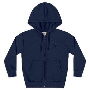 Jaqueta para Menino com Capuz Azul