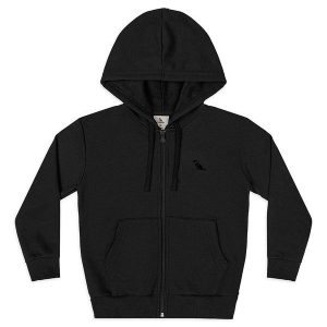Jaqueta para Menino com Capuz Preto