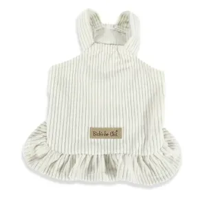 Jardineira para Cães Bichinho Chic Bege