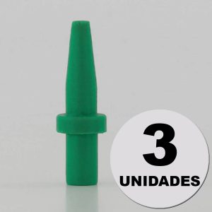 Kit 3 Miolos de Silicone Penalty Verde