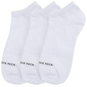Kit 3 pares de Meia Soquete Branco