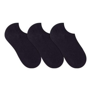 Kit 3 pares de Meias Invisível Selene 4825-001 998-Preto