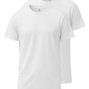 Kit com 2 Camisetas Masculina Hering 0299 Branco