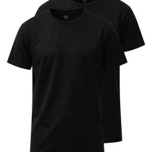 Kit com 2 Camisetas Masculina Hering 0299 Preto