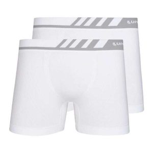 Kit com 2 Cuecas Boxer Lupo 671-002 Branco