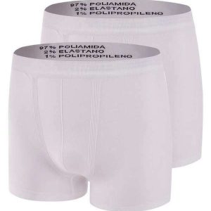 Kit com 2 Cuecas Boxer Trifil 4620 Branco