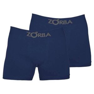 Kit com 2 Cuecas Boxer Zorba 781 Colorido Marinho