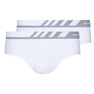 Kit com 2 Cuecas Slip Lupo 691-002 Branco