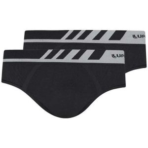 Kit com 2 Cuecas Slip Lupo 691-002 Preto