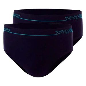 Kit com 2 Cuecas Slip Trifil 0543 Marinho