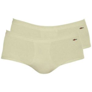 Kit com 2 Cuecas Slip Zorba com Abertura 185 Bege