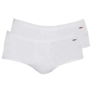 Kit com 2 Cuecas Slip Zorba com Abertura 185 Branco