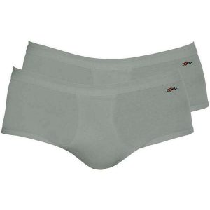 Kit com 2 Cuecas Slip Zorba com Abertura 185 Grafite