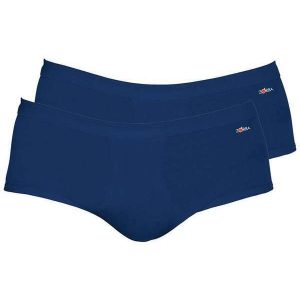 Kit com 2 Cuecas Slip Zorba com Abertura 185 Marinho