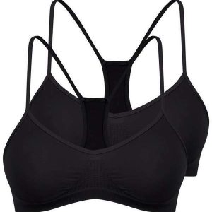 Kit com 2 Tops Nadador sem Aro e sem Bojo Trifil 1155 Preto