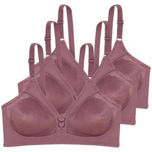 Kit com 3 Sutiãs sem Aro e sem Bojo N Triumph Compliment 24353 Praliné