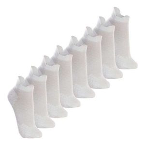 Kit com 8 pares de Meias Performance Running Lupo 15570-001 Branco