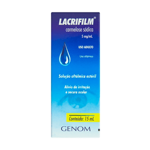 Lacrifilm 5mg/ml Solução Oftálmica Estéril 15ml