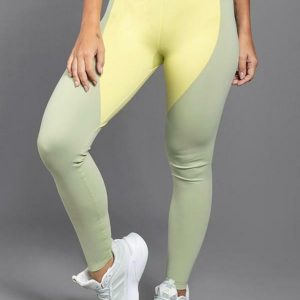 Legging Bromelia Recortes Lateral Verde