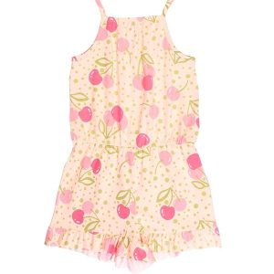 Macaquinho Estampado em Cotton Estampado