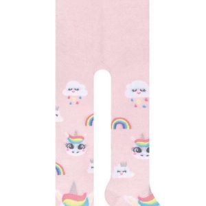 Meia Calça Bebê Selene 9000-002 694-Rosa-Claro-Rosa-Bala
