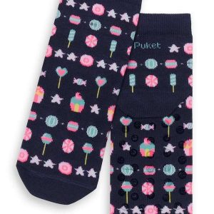 Meia Cano Curto Puket 7214 5651-390-Azul-Marinho