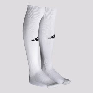 Meião Adidas Milano 23 Branco e Preto