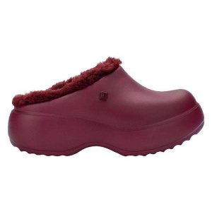 Melissa Free Clog Fluffy Platform 35994 - Vinho