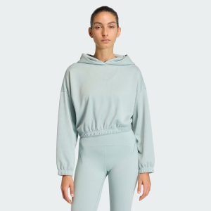 Moletom Adidas MO Cover-Up Feminino Verde