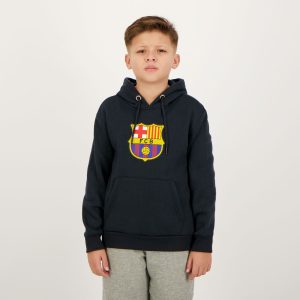Moletom Canguru Barcelona Escudo Infantil Marinho