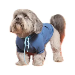 Moletom Partiu Rolê Azul para Cães Emporium Distripet