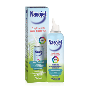Nasojet Jato Contínuo 0,9% Aerossol 100ml - Natulab