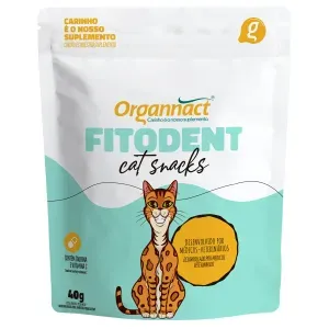 Organnact Fitodent Cat Snacks - 40 g
