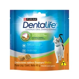 Petisco DentaLife Gatos Adultos - 40 g