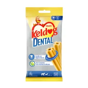 Petisco Keldog Higiene Bucal para Cães Médios e Grandes - 80 g