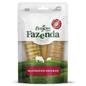 Petisco Origem Natural Fazenda Traqueia Recheada - 3 unidades