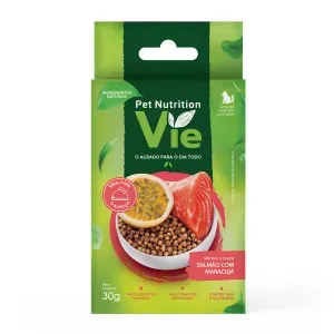 Petisco Pet Nutrition Vie para Gatos Salmão com Maracujá - 30 g