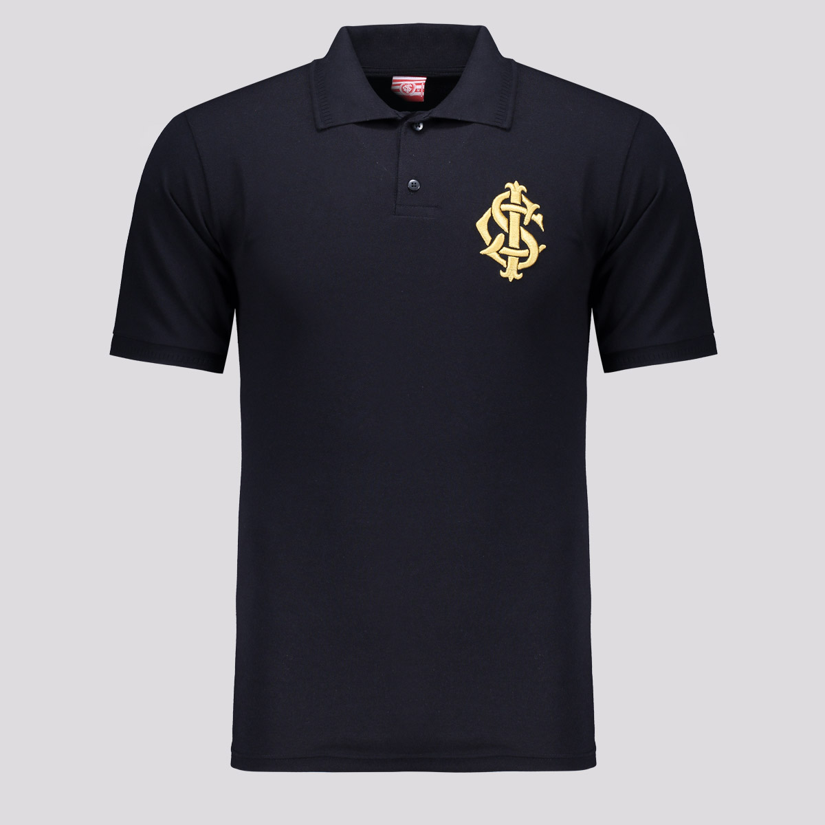Polo Internacional Preta e Dourada