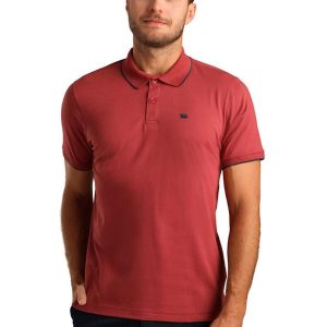 Polo M/C Meia Malha Bordo