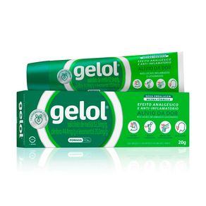Pomada Analgésica Gelol Uso Tópico 20g
