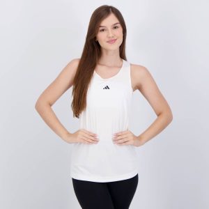 Regata Adidas Basic Treino Feminina Branca