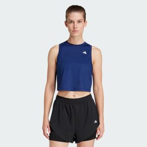 Regata Adidas Boxy de Train Essentials Feminina Marinho