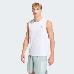 Regata Adidas Run Ess Tank Branca
